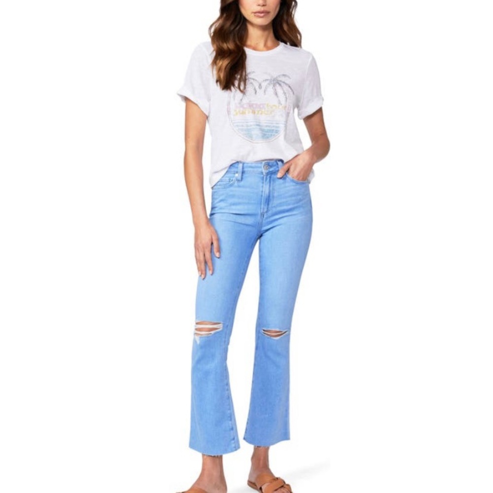 🌿|NWT| Paige Claudine High Waist Ankle Flare Jeans